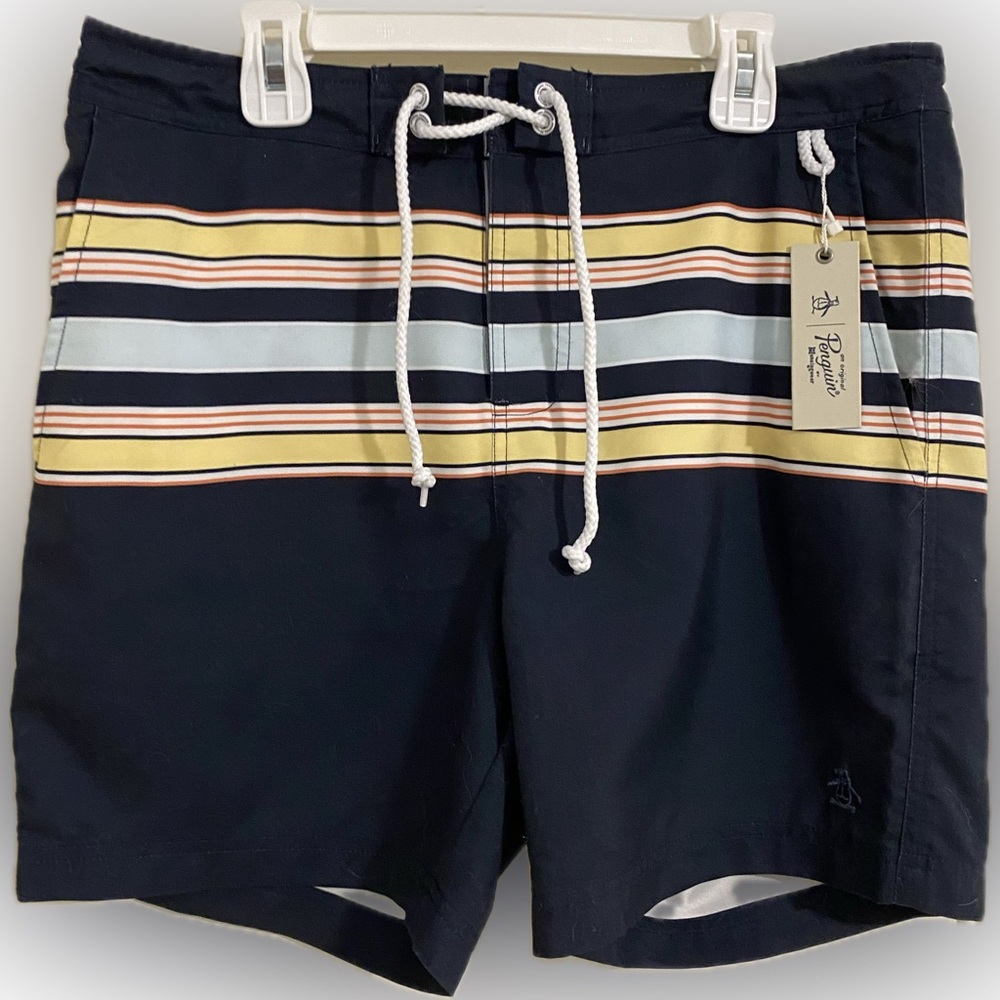 Stripped Penguin Swim Trunks (31)